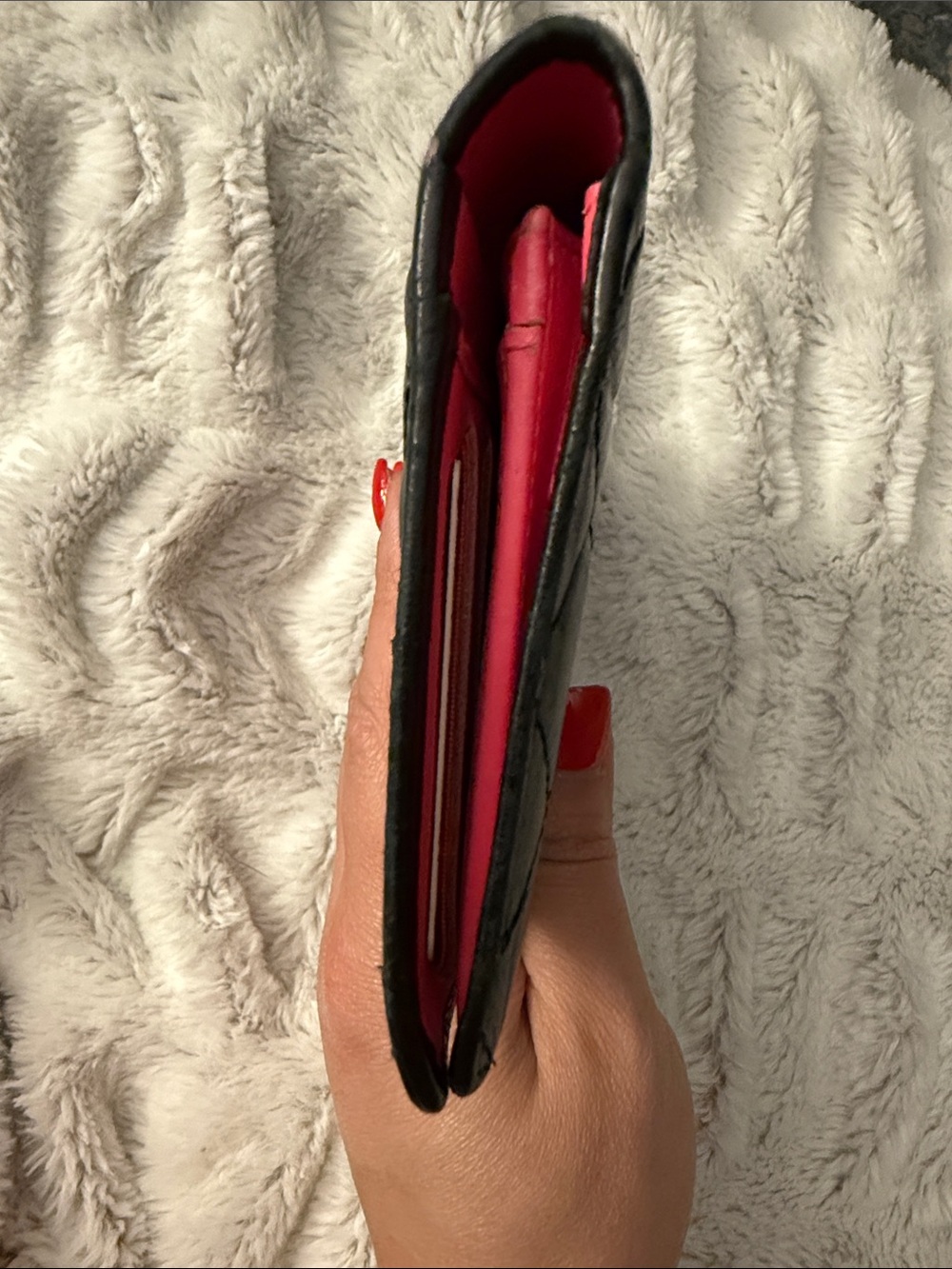 CHANEL Black Cambon Wallet with White CC - Picture 16 of 16